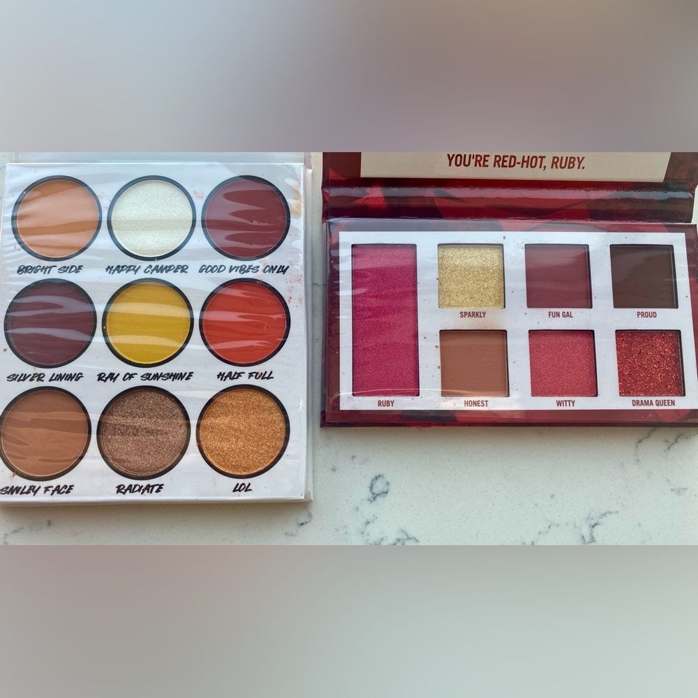 BH Cosmetics eyeshadow palettes